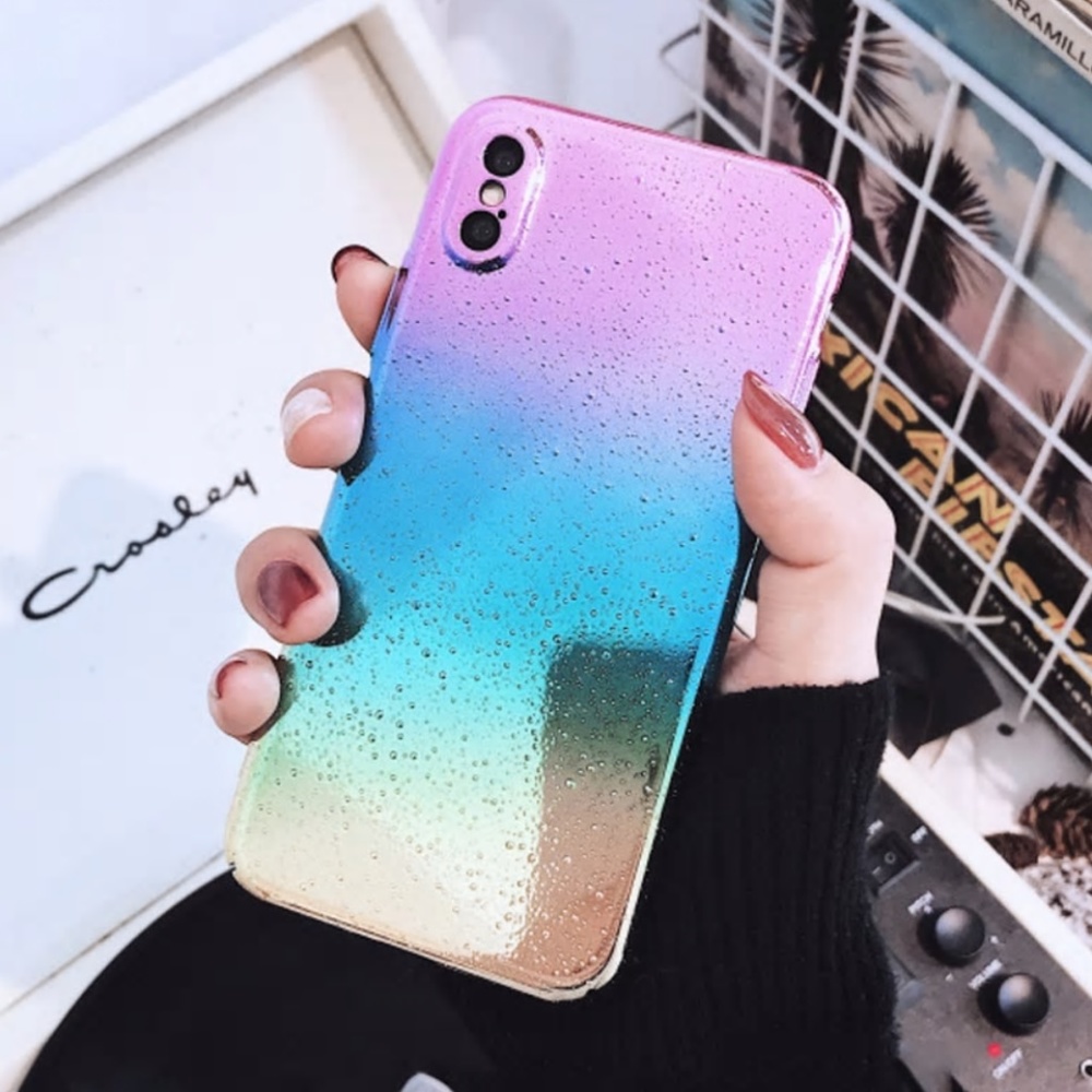 NEW iPhone XS/X/7/8/Plus Textured Waterdrop Case - Picture 4 of 8